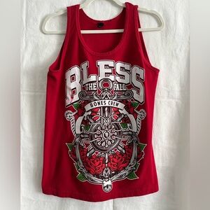Blessthefall Concert Tank Top (size Small)